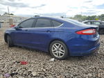 2015 Ford Fusion Se Blue vin: 1FA6P0H73F5116270