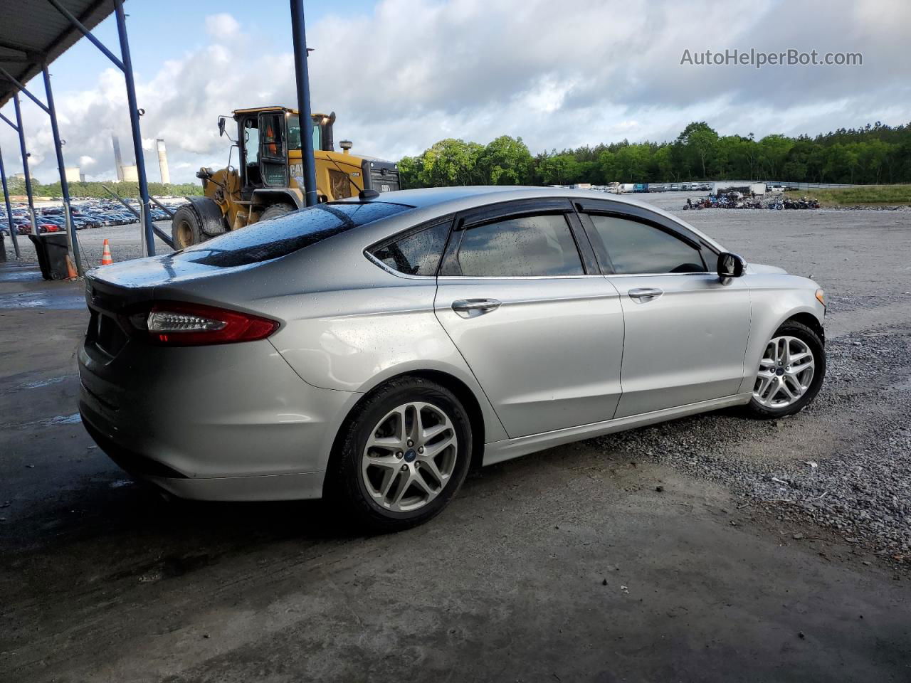 2015 Ford Fusion Se Silver vin: 1FA6P0H73F5117841