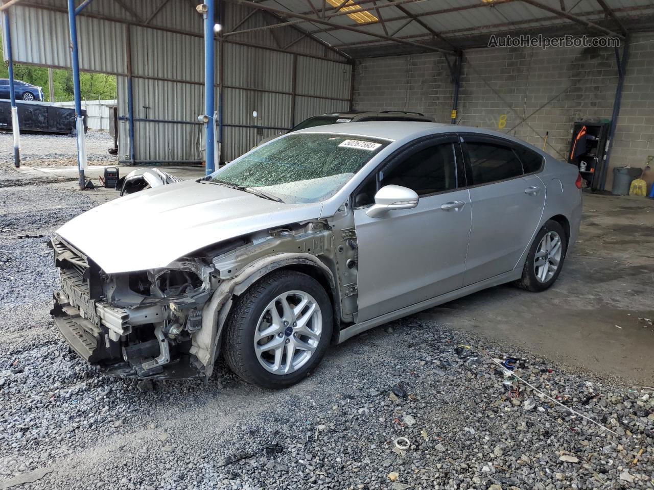 2015 Ford Fusion Se Серебряный vin: 1FA6P0H73F5117841