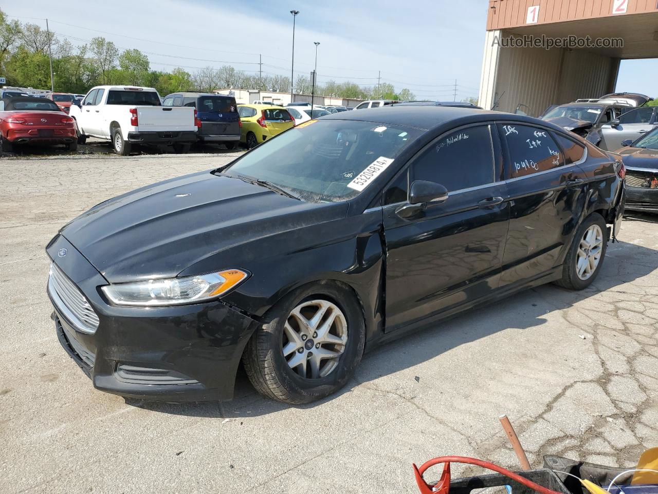 2016 Ford Fusion Se Black vin: 1FA6P0H73G5104900