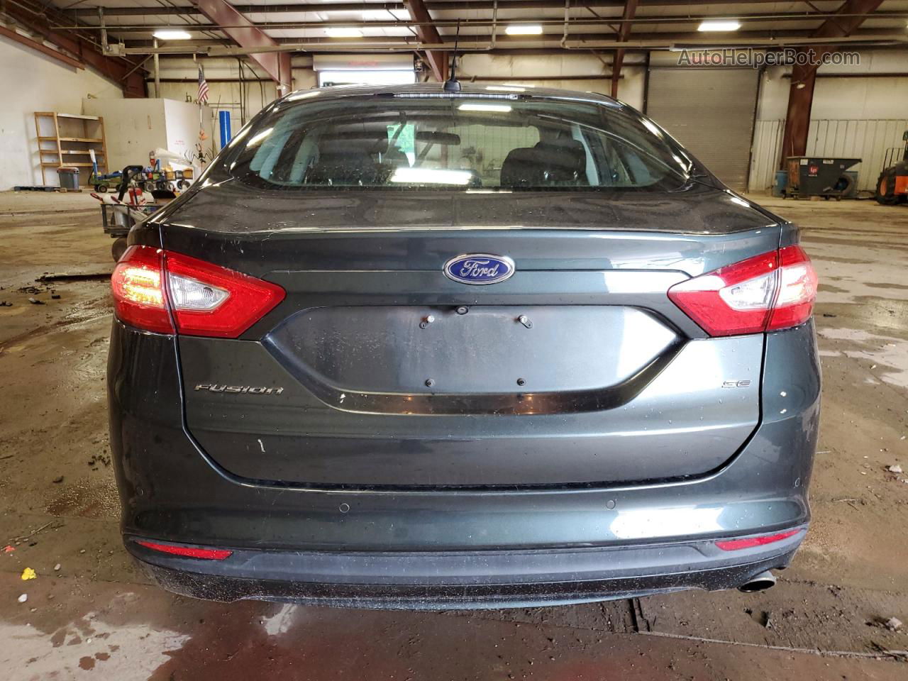 2016 Ford Fusion Se Charcoal vin: 1FA6P0H73G5111085