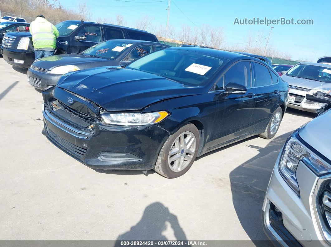 2016 Ford Fusion Se Black vin: 1FA6P0H73G5111345