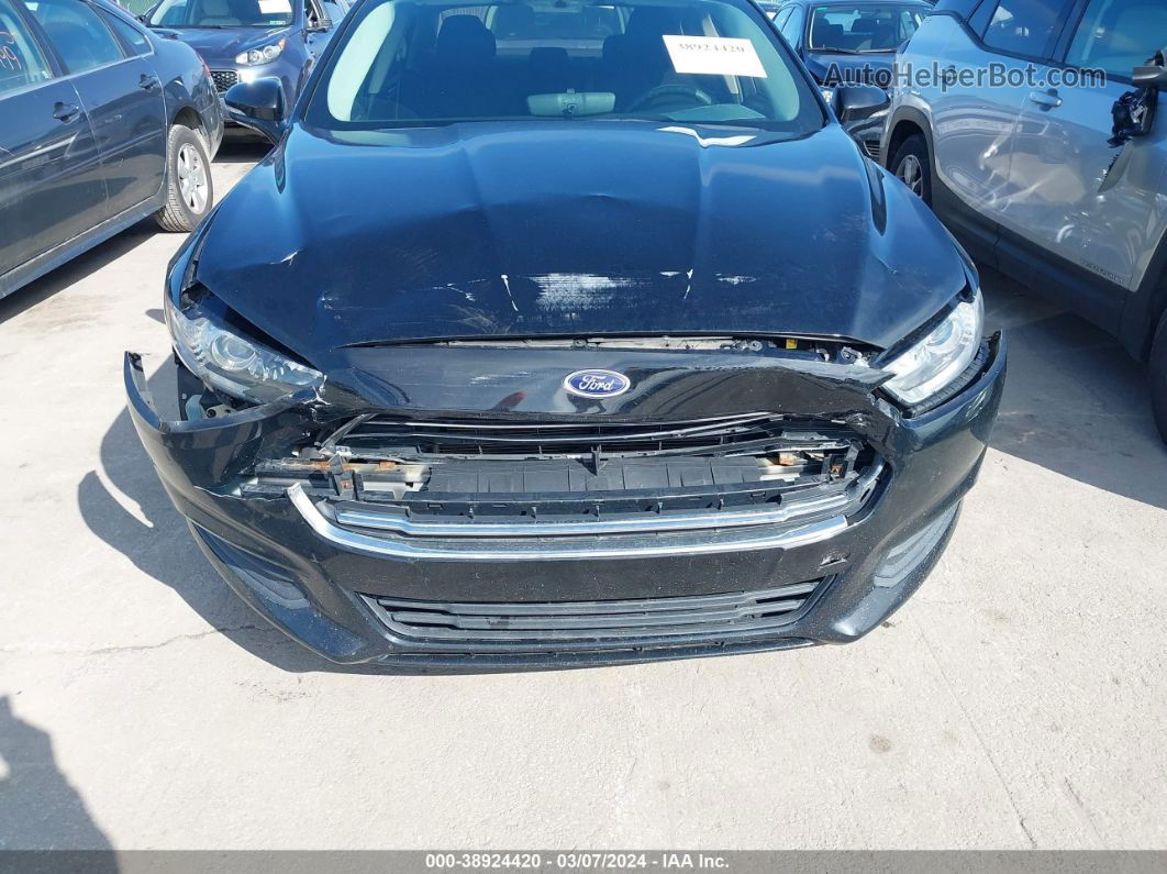 2016 Ford Fusion Se Black vin: 1FA6P0H73G5111345