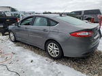 2014 Ford Fusion Se Gray vin: 1FA6P0H74E5371153