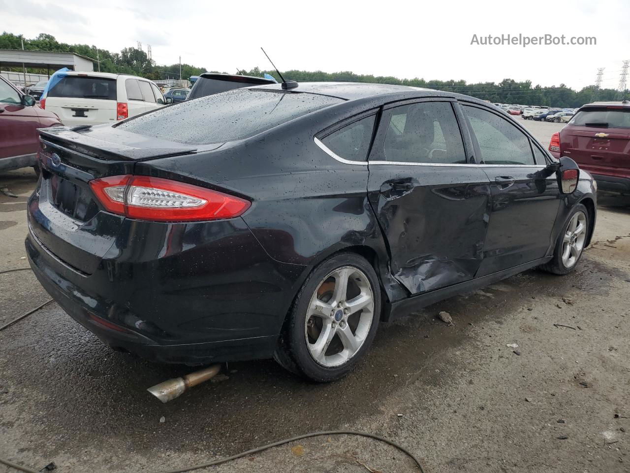 2014 Ford Fusion Se Gray vin: 1FA6P0H74E5394285