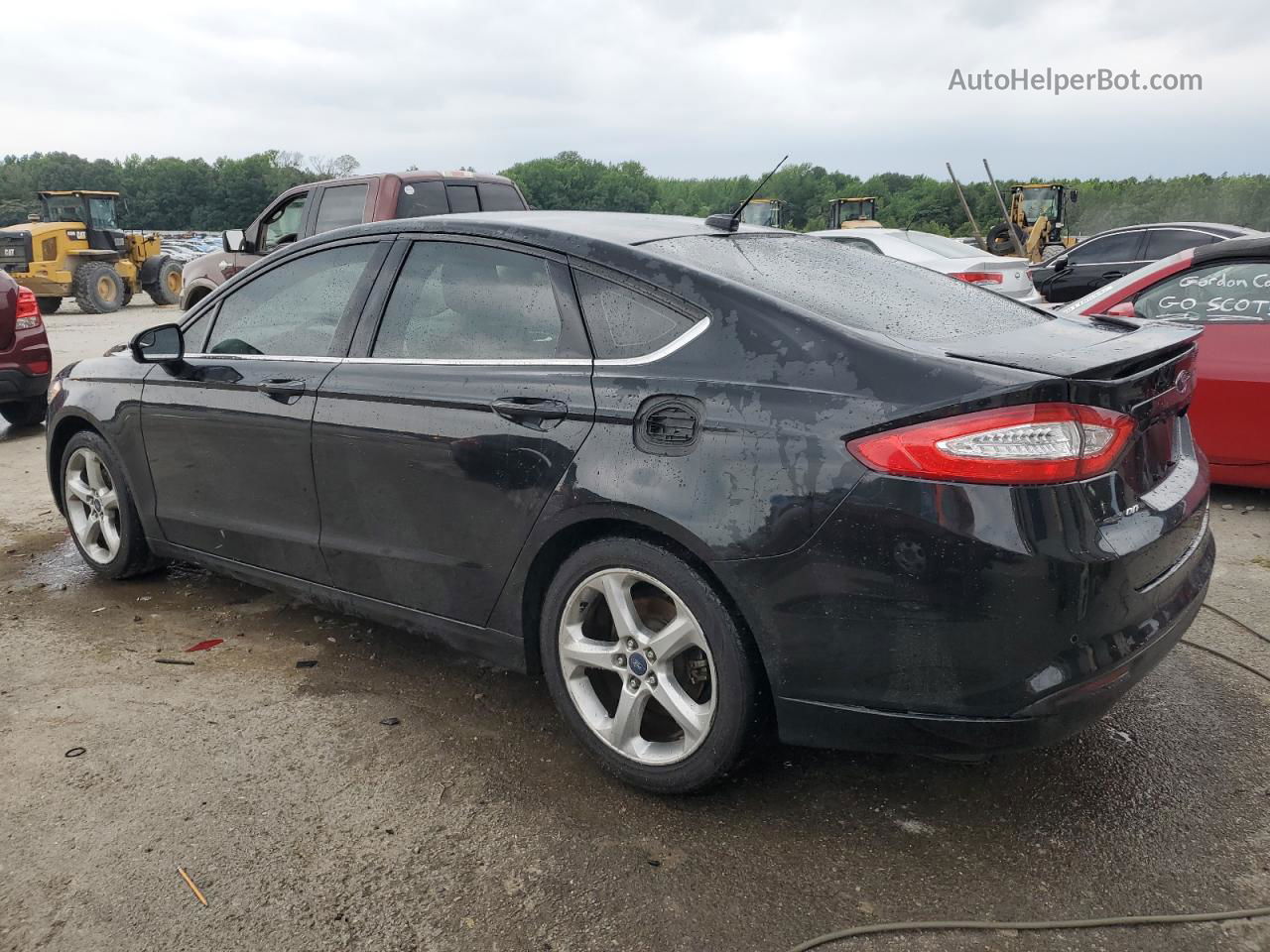 2014 Ford Fusion Se Gray vin: 1FA6P0H74E5394285