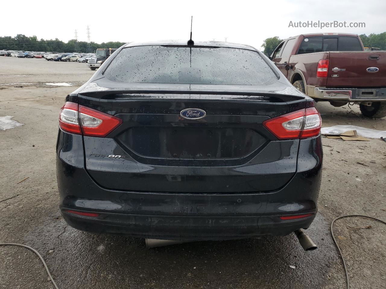 2014 Ford Fusion Se Gray vin: 1FA6P0H74E5394285