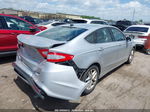 2016 Ford Fusion Se Silver vin: 1FA6P0H74G5102556