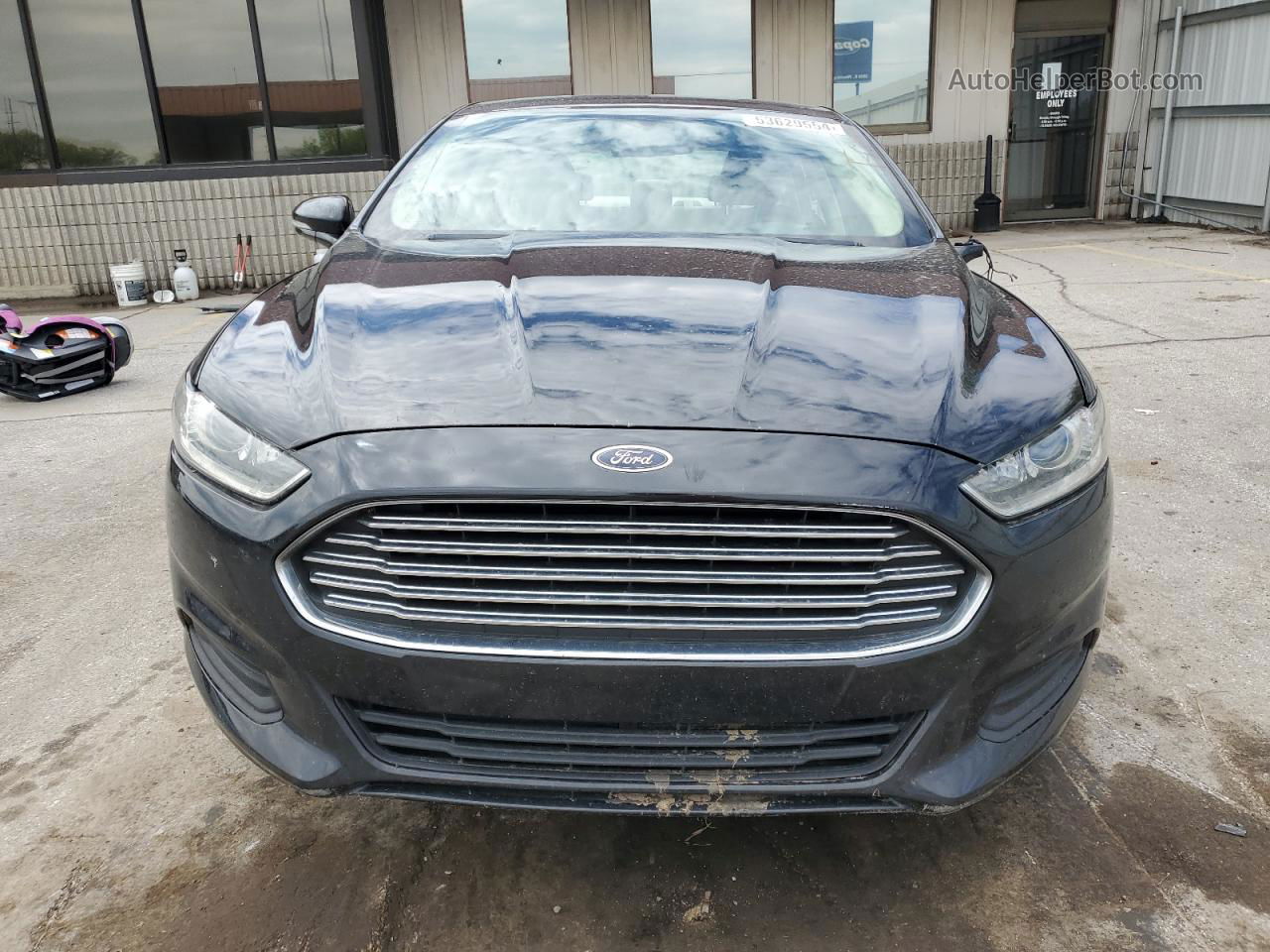 2015 Ford Fusion Se Black vin: 1FA6P0H75F5101110