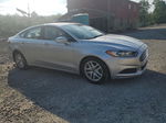 2016 Ford Fusion Se Silver vin: 1FA6P0H75G5100783