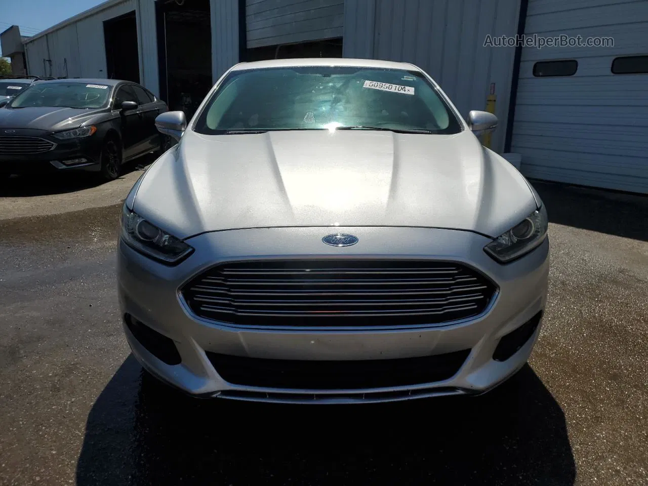 2016 Ford Fusion Se Silver vin: 1FA6P0H75G5113890