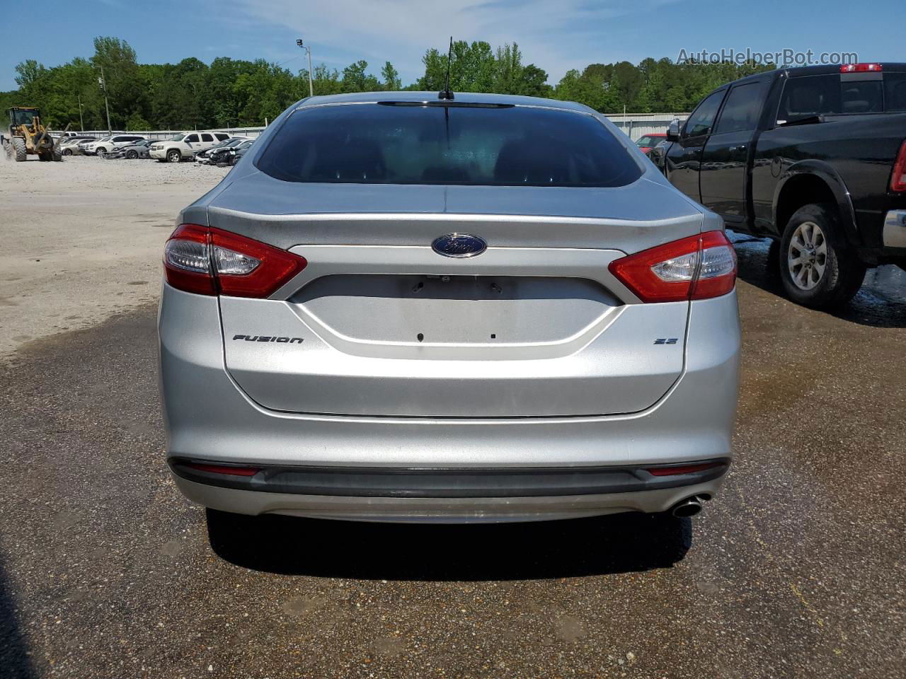 2016 Ford Fusion Se Silver vin: 1FA6P0H75G5113890