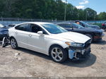 2014 Ford Fusion Se White vin: 1FA6P0H76E5405481