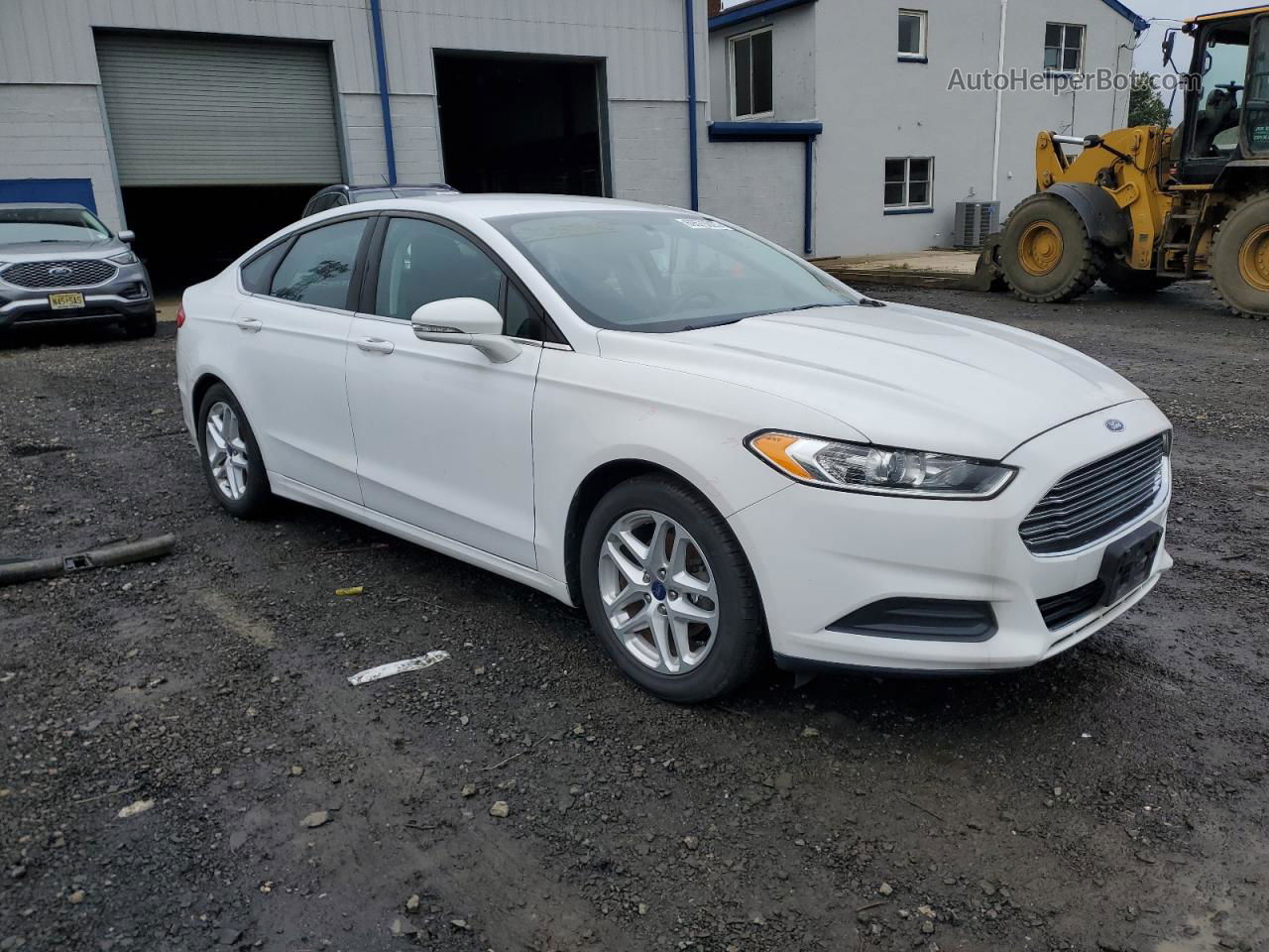 2015 Ford Fusion Se White vin: 1FA6P0H76F5121432