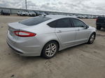 2016 Ford Fusion Se Silver vin: 1FA6P0H76G5119195