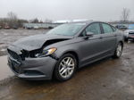 2014 Ford Fusion Se Gray vin: 1FA6P0H77E5398539