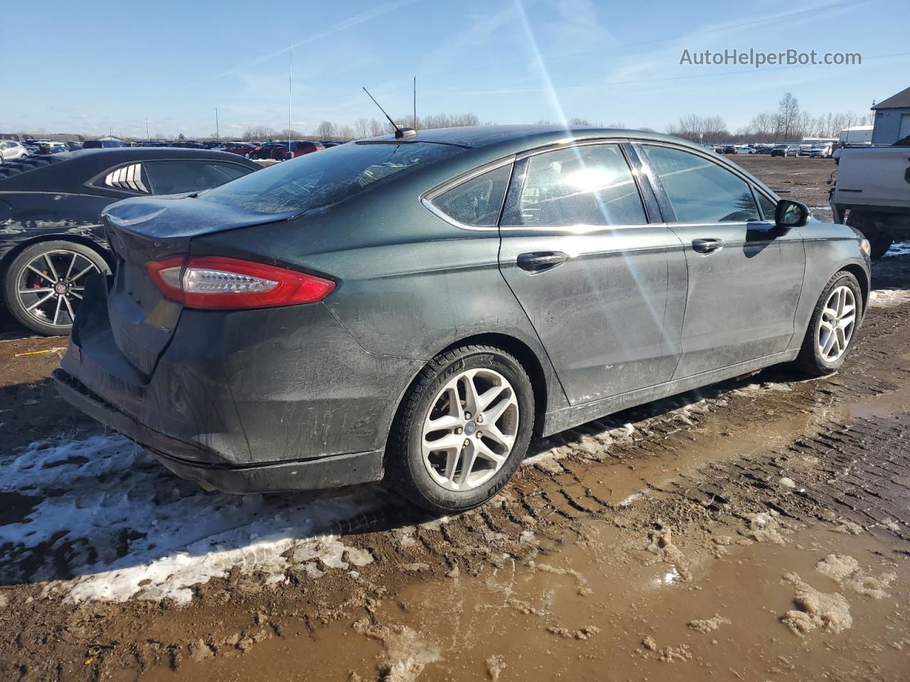 2016 Ford Fusion Se Black vin: 1FA6P0H77G5103751