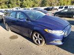 2014 Ford Fusion Se Синий vin: 1FA6P0H78E5396427