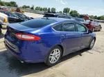 2015 Ford Fusion Se Blue vin: 1FA6P0H78F5104065