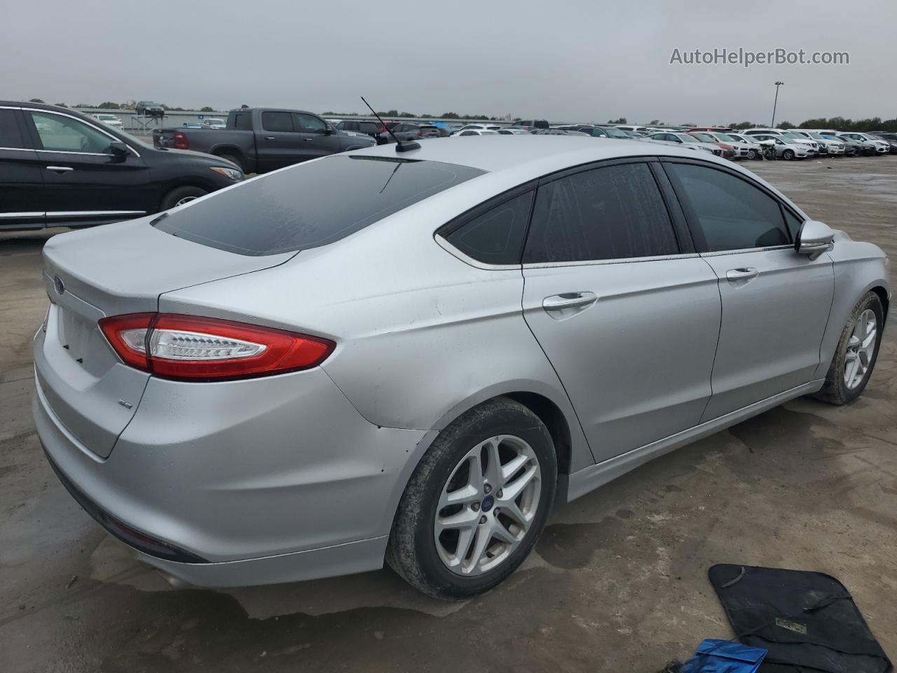 2015 Ford Fusion Se Silver vin: 1FA6P0H78F5104292