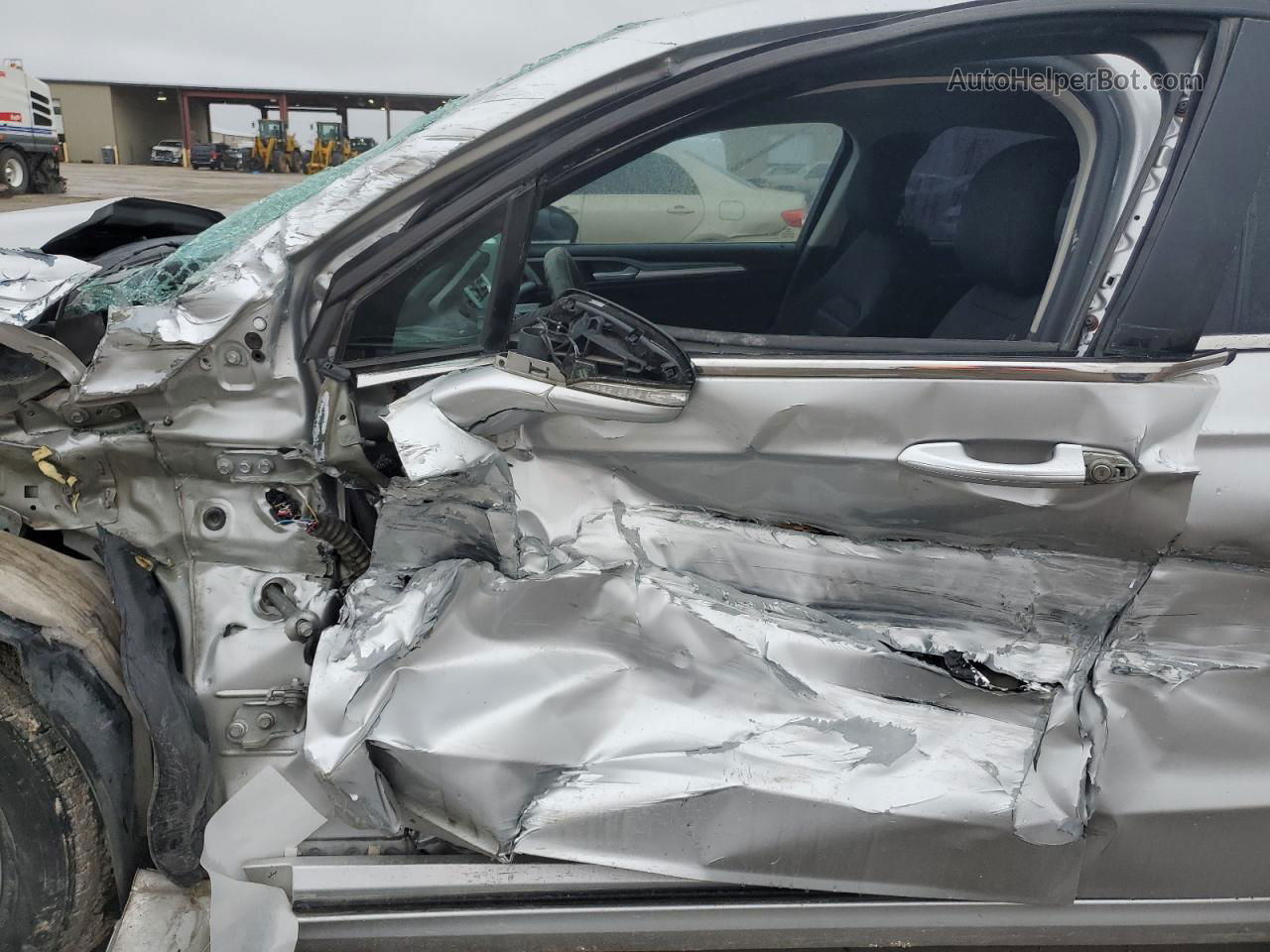 2015 Ford Fusion Se Silver vin: 1FA6P0H78F5104292