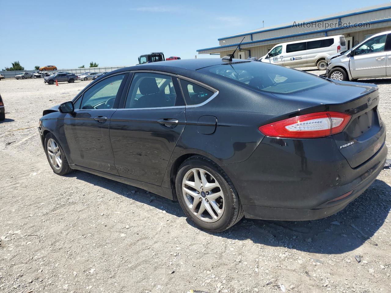 2015 Ford Fusion Se Black vin: 1FA6P0H78F5123442