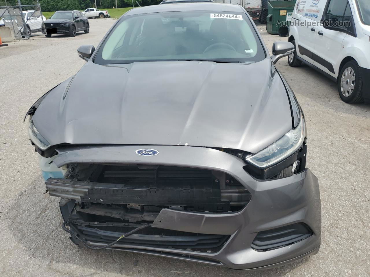 2014 Ford Fusion Se Gray vin: 1FA6P0H79E5354221