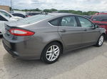 2014 Ford Fusion Se Gray vin: 1FA6P0H79E5354221