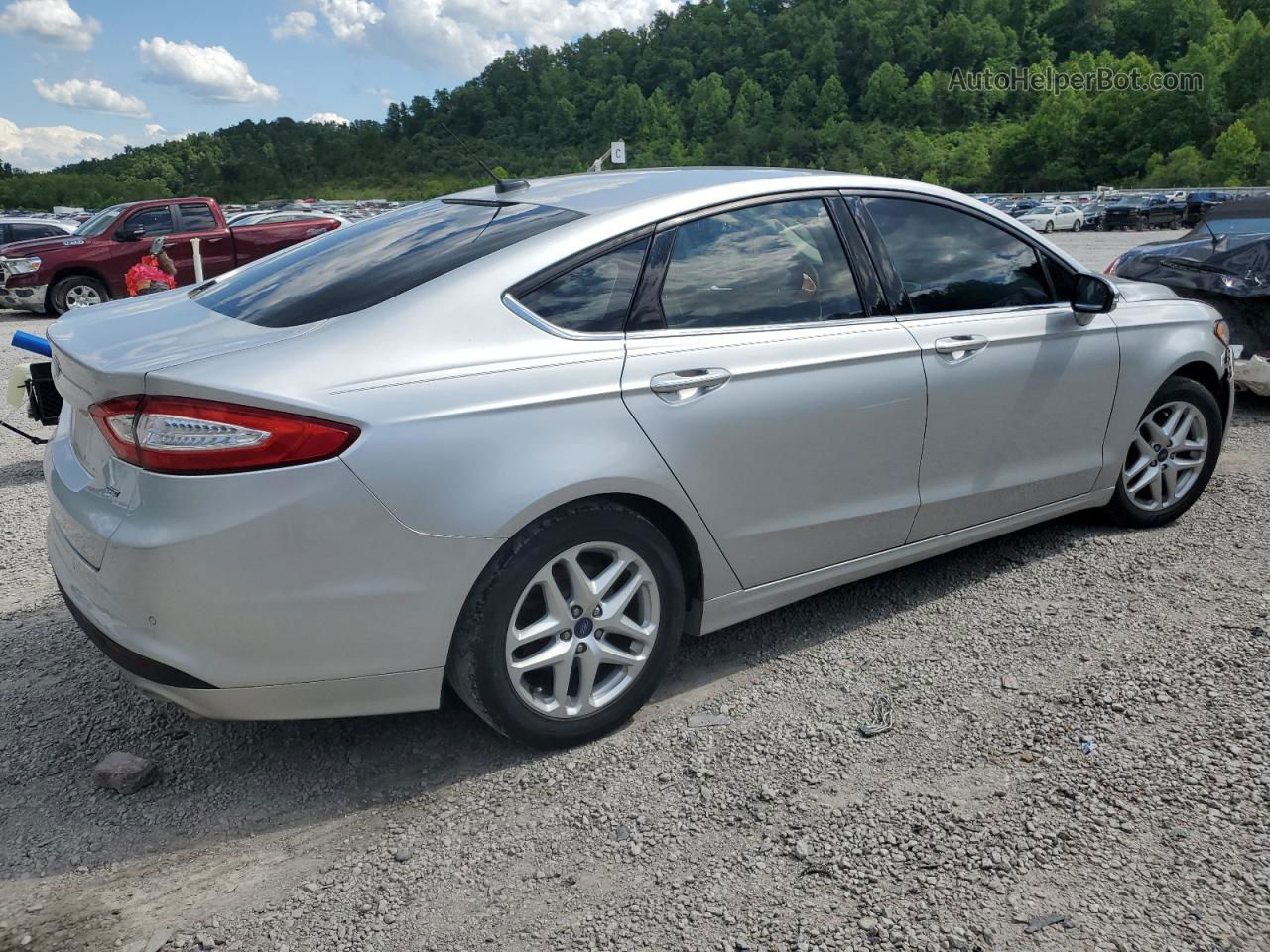 2015 Ford Fusion Se Silver vin: 1FA6P0H79F5108299