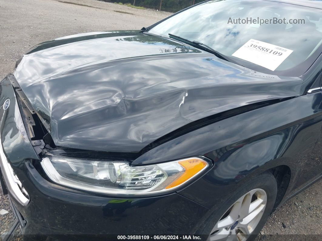 2014 Ford Fusion Se Черный vin: 1FA6P0H7XE5360738