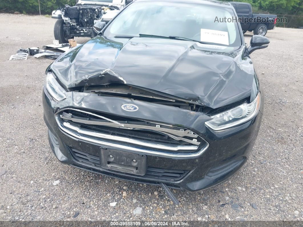 2014 Ford Fusion Se Черный vin: 1FA6P0H7XE5360738