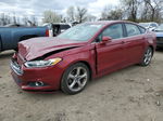 2015 Ford Fusion Se Red vin: 1FA6P0H7XF5102737