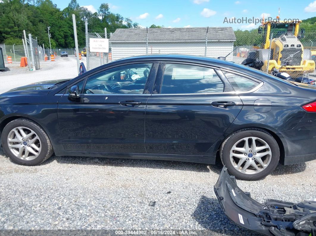 2015 Ford Fusion Se Black vin: 1FA6P0H7XF5114547