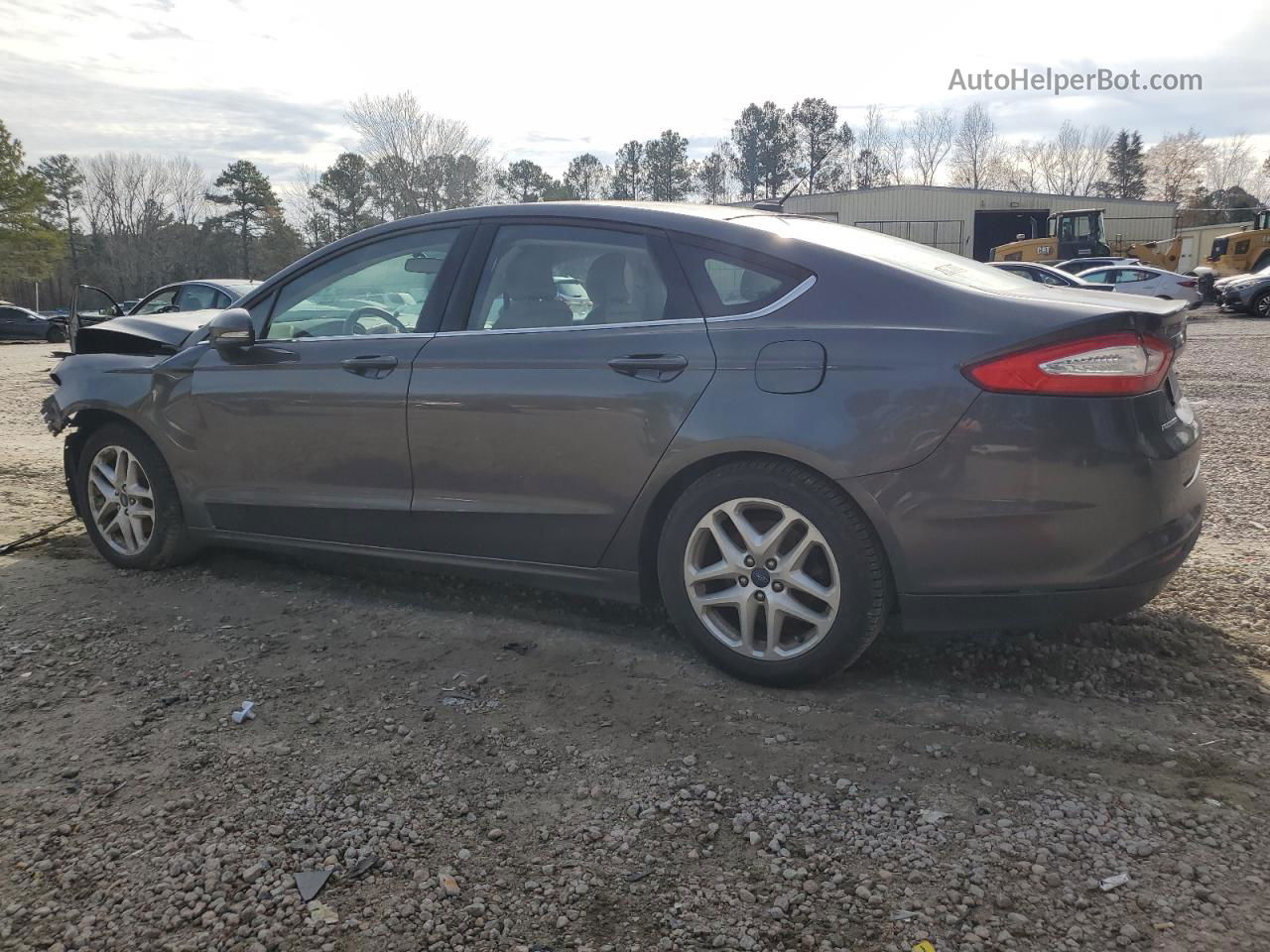 2015 Ford Fusion Se Gray vin: 1FA6P0H7XF5121286