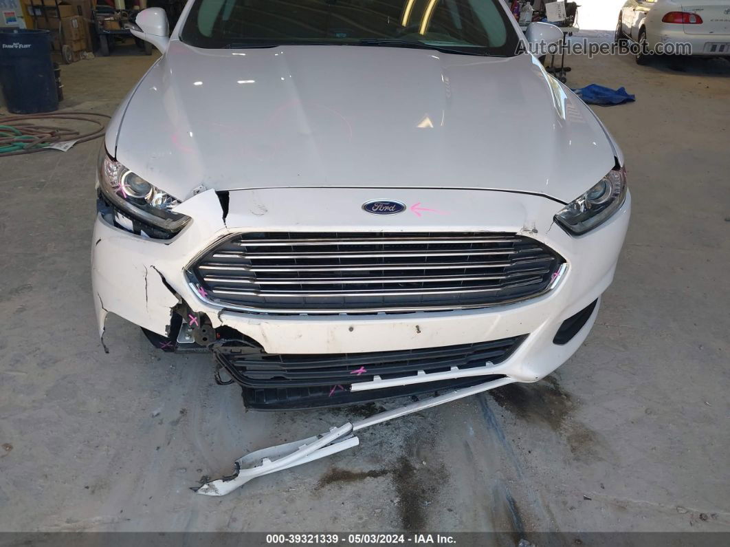 2016 Ford Fusion Se Белый vin: 1FA6P0H7XG5121029