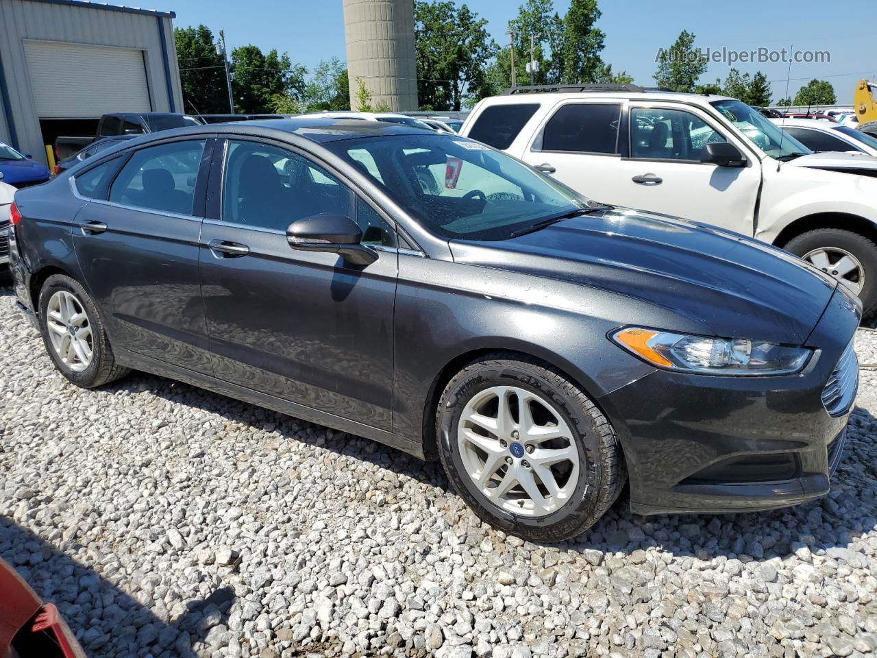 2016 Ford Fusion Se Charcoal vin: 1FA6P0H7XG5130684