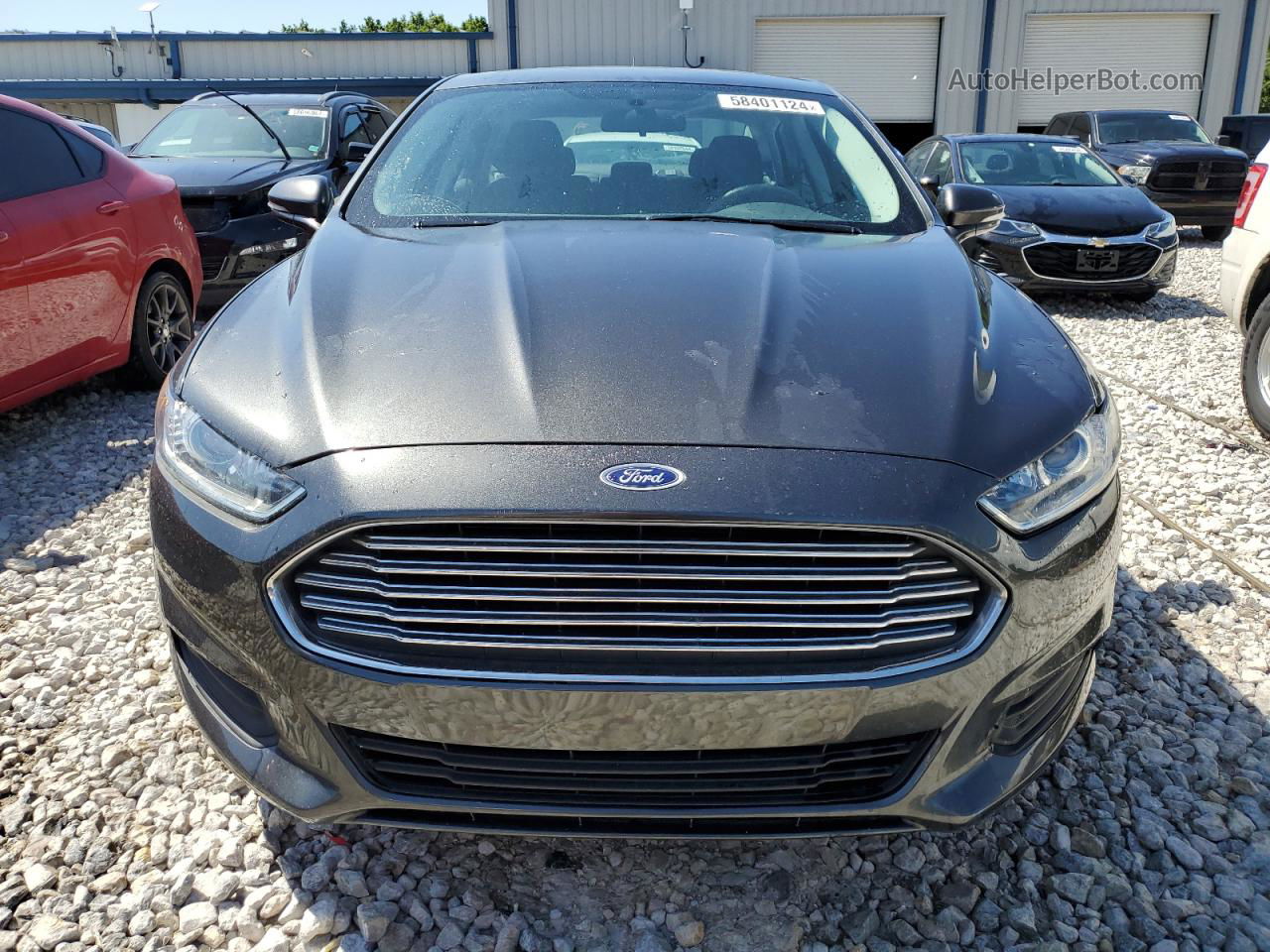 2016 Ford Fusion Se Charcoal vin: 1FA6P0H7XG5130684