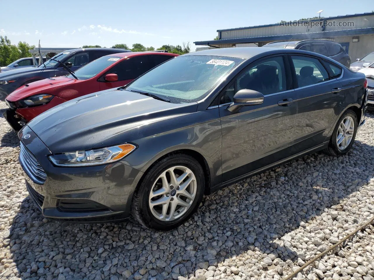 2016 Ford Fusion Se Charcoal vin: 1FA6P0H7XG5130684