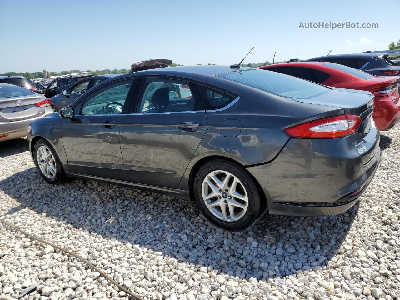 2016 Ford Fusion Se Charcoal vin: 1FA6P0H7XG5130684