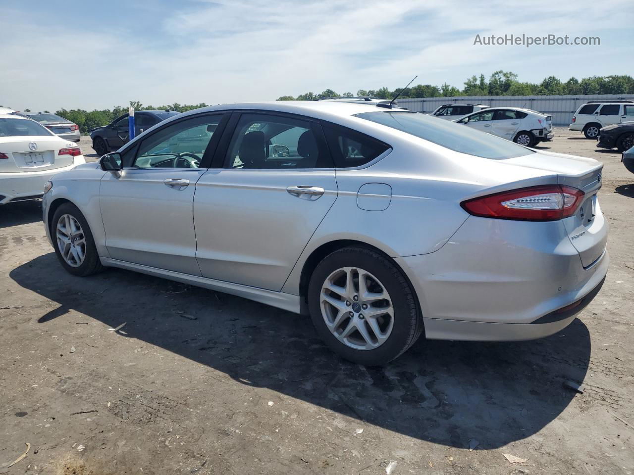 2015 Ford Fusion Se Silver vin: 1FA6P0HD0F5108309