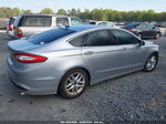 2016 Ford Fusion Se Silver vin: 1FA6P0HD0G5115732