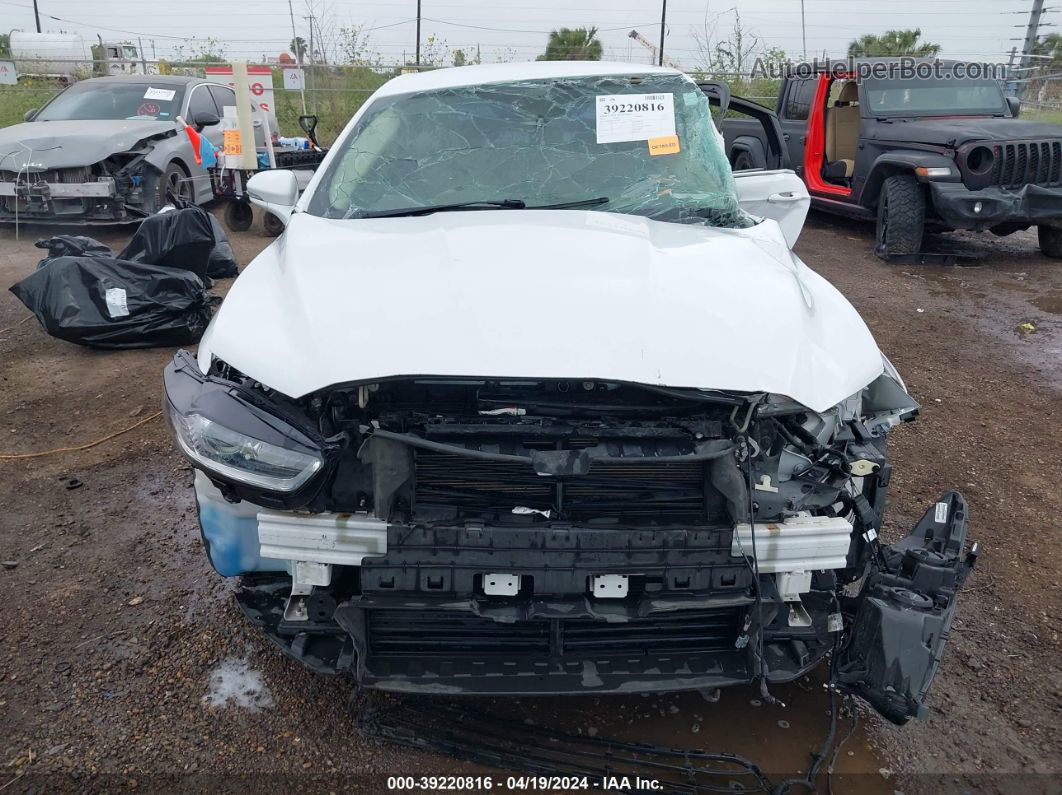 2016 Ford Fusion Se White vin: 1FA6P0HD0G5116993