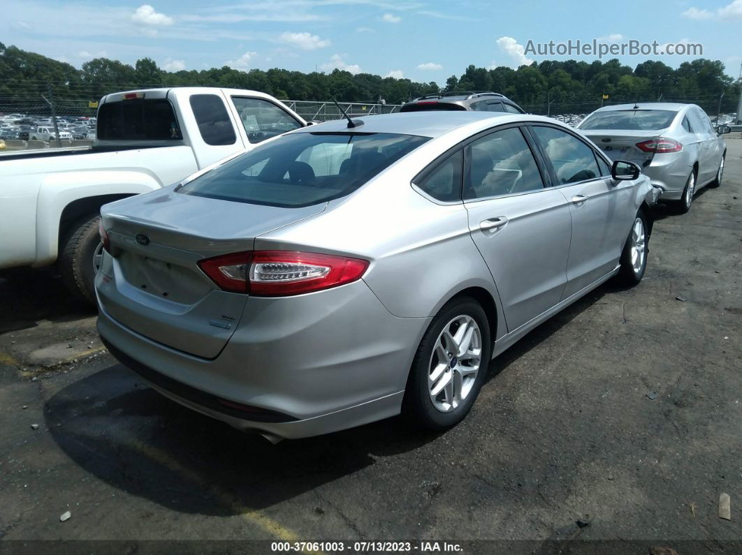 2014 Ford Fusion Se Серебряный vin: 1FA6P0HD1E5399952