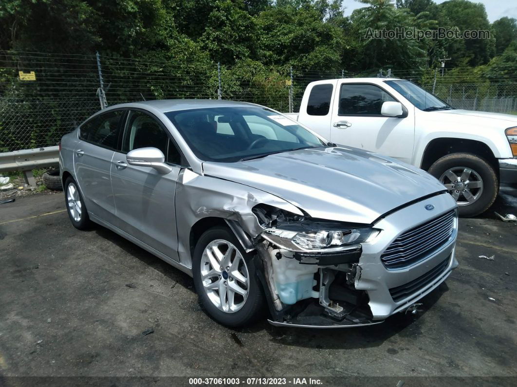 2014 Ford Fusion Se Silver vin: 1FA6P0HD1E5399952