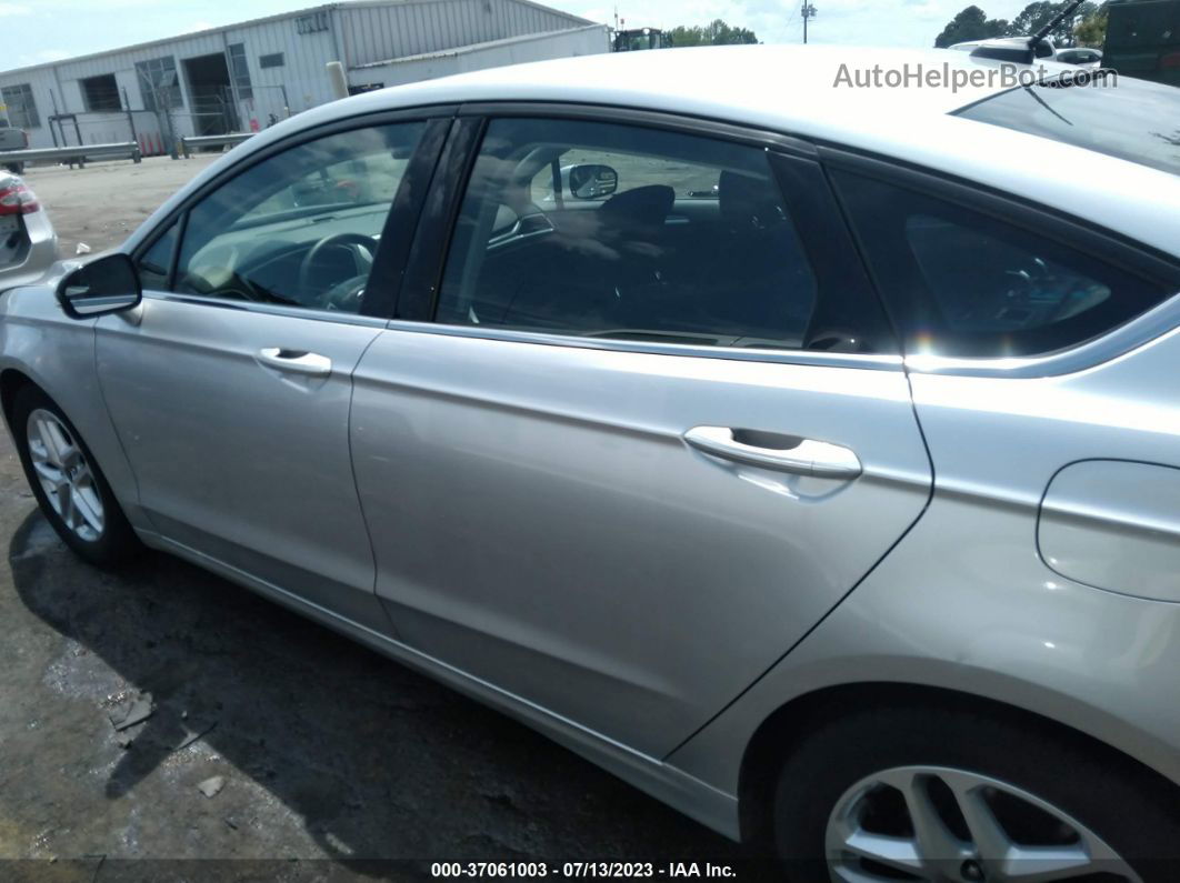 2014 Ford Fusion Se Silver vin: 1FA6P0HD1E5399952