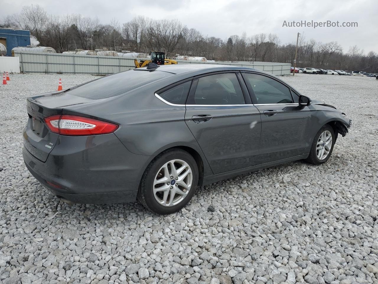 2016 Ford Fusion Se Gray vin: 1FA6P0HD1G5124004