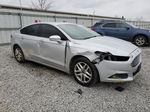 2016 Ford Fusion Se Silver vin: 1FA6P0HD1G5125668