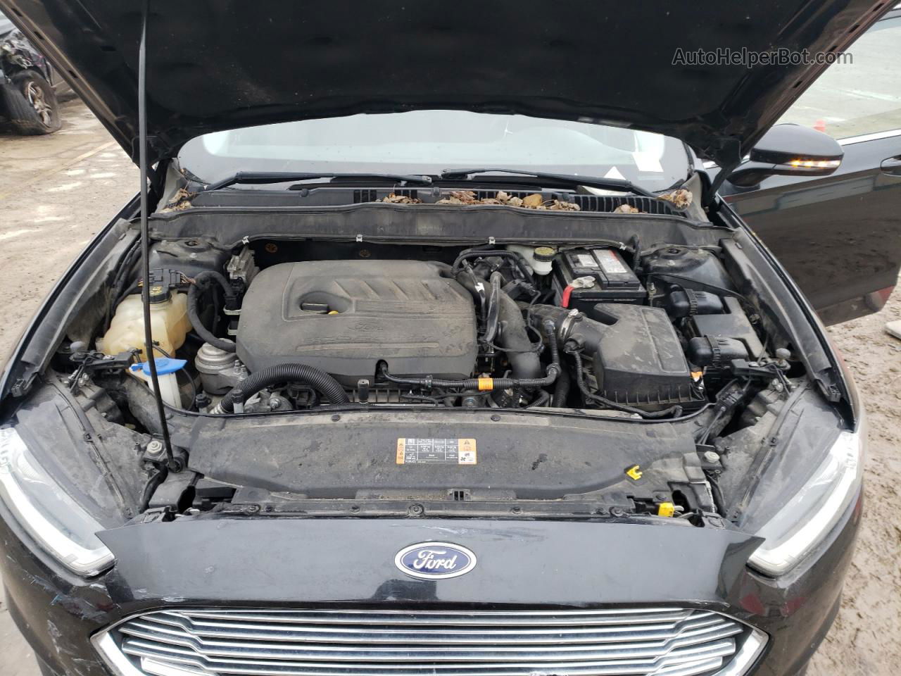 2014 Ford Fusion Se Черный vin: 1FA6P0HD2E5356642