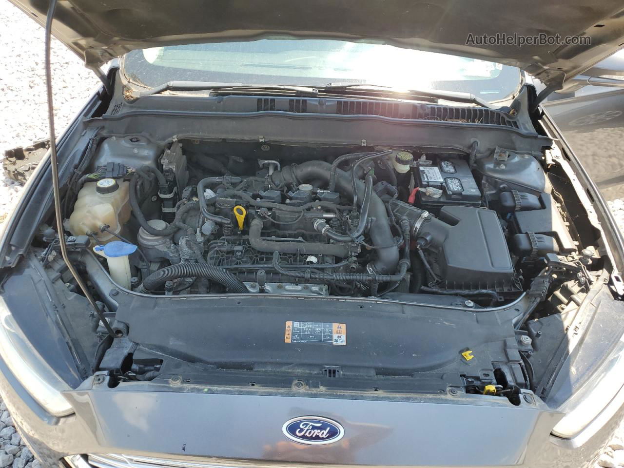 2014 Ford Fusion Se Серый vin: 1FA6P0HD2E5400106