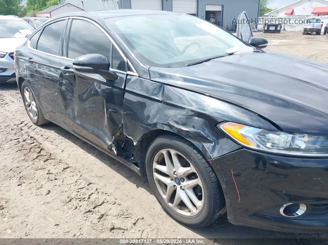 2015 Ford Fusion Se Black vin: 1FA6P0HD2F5116931